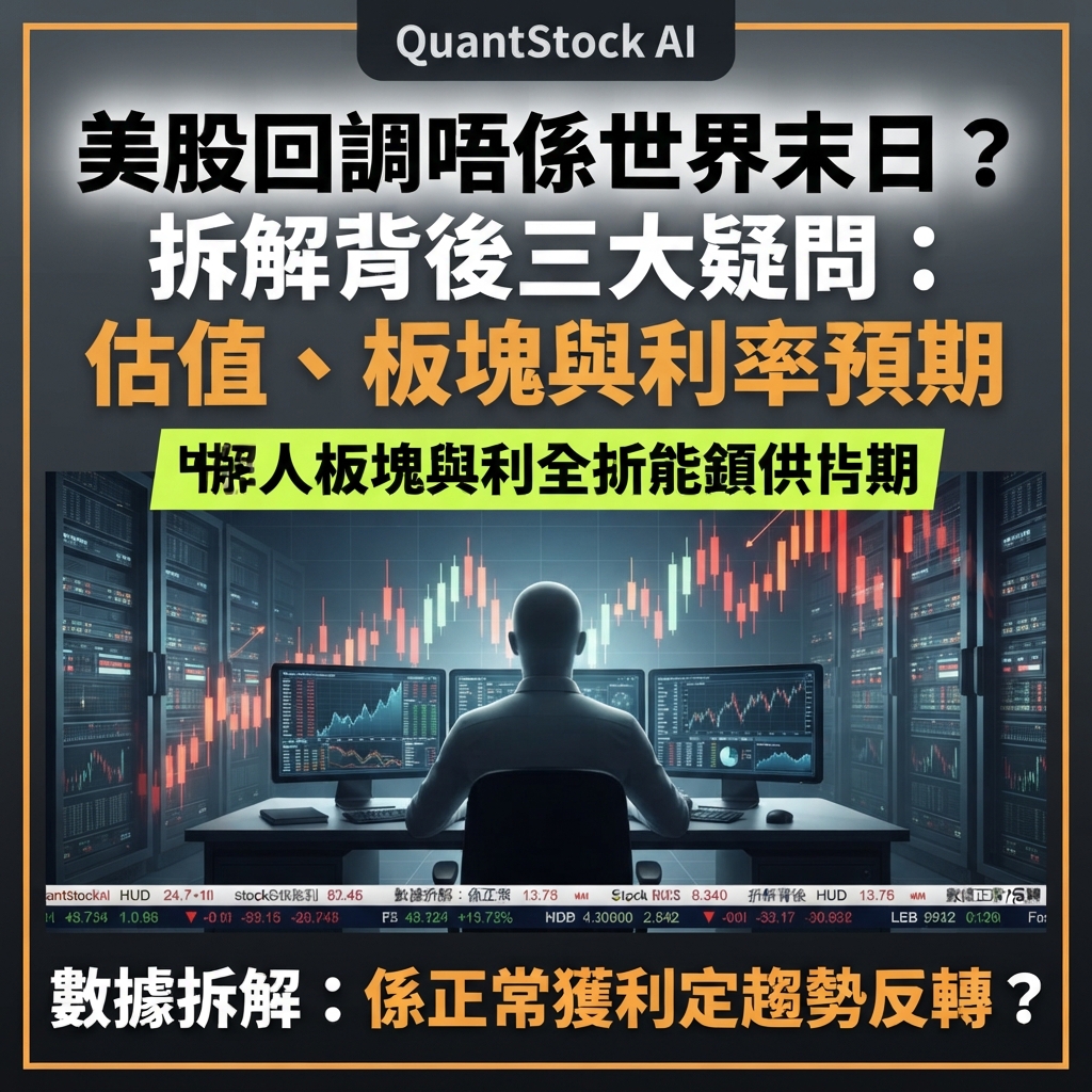 美股回調唔係世界末日？拆解背後三大疑問：估值、板塊與利率預期